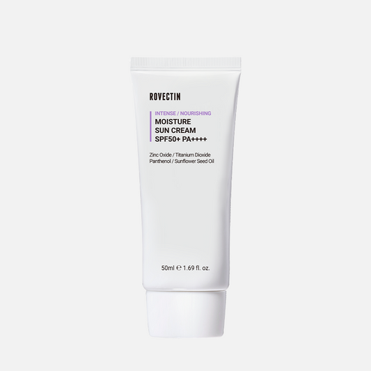 ROVECTIN INTENSE MOISTURE SUN CREAM SPF50+ PA++++ 50ml - LUUELA