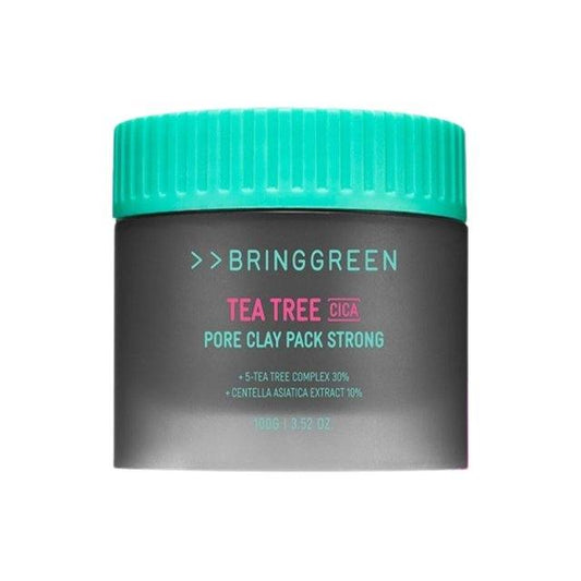 BRINGGREEN Tea Tree Cica Pore Clay Pack Strong 100g - LUUELA