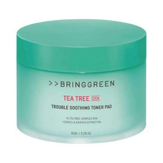 BRINGGREEN Tea Tree Cica Trouble Soothing Toner Pad 90P - LUUELA