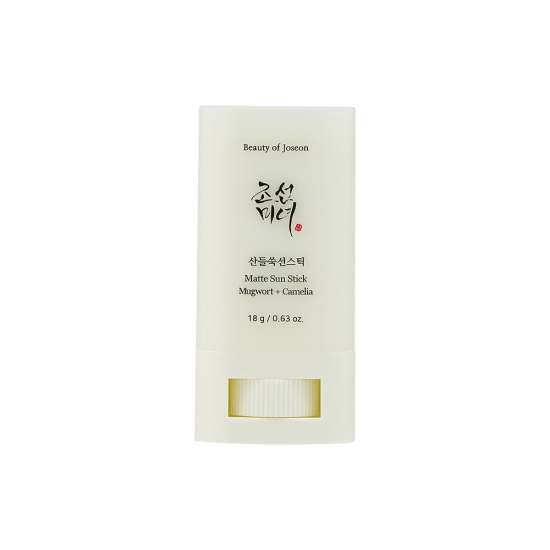 [Beauty of Joseon] Matte sun stick : Mugwort + Camelia 18g (SPF50+ PA++++) - LUUELA