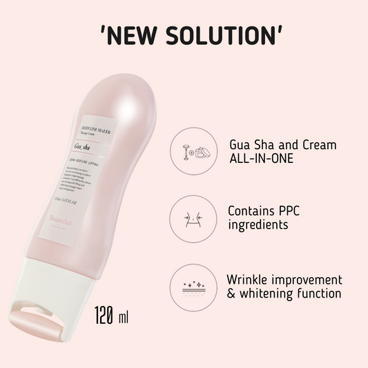 BeaumAnt Body Line Gua Sha Maker 150ml - LUUELA