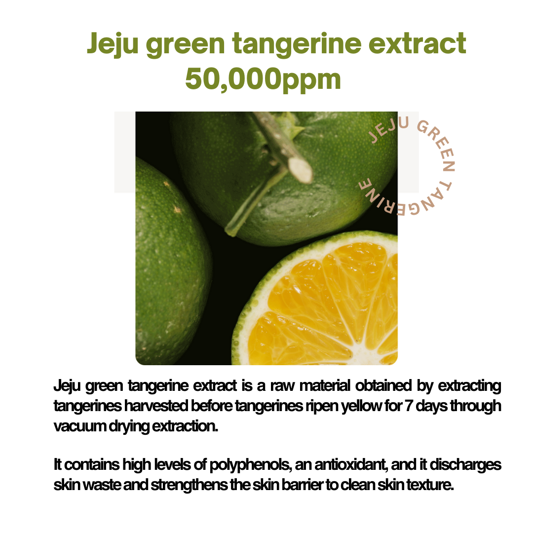 BeaumAnt Jeju Green Tangerine Cleansing Water 500ml - LUUELA