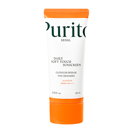 [PURITO SEOUL] Daily Soft Touch Sunscreen SPF50+ PA++++ 60ml - LUUELA