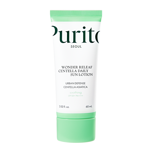 [PURITO SEOUL] Wonder Releaf Centella Daily Sun Lotion SPF50+ PA++++ 60ml - LUUELA