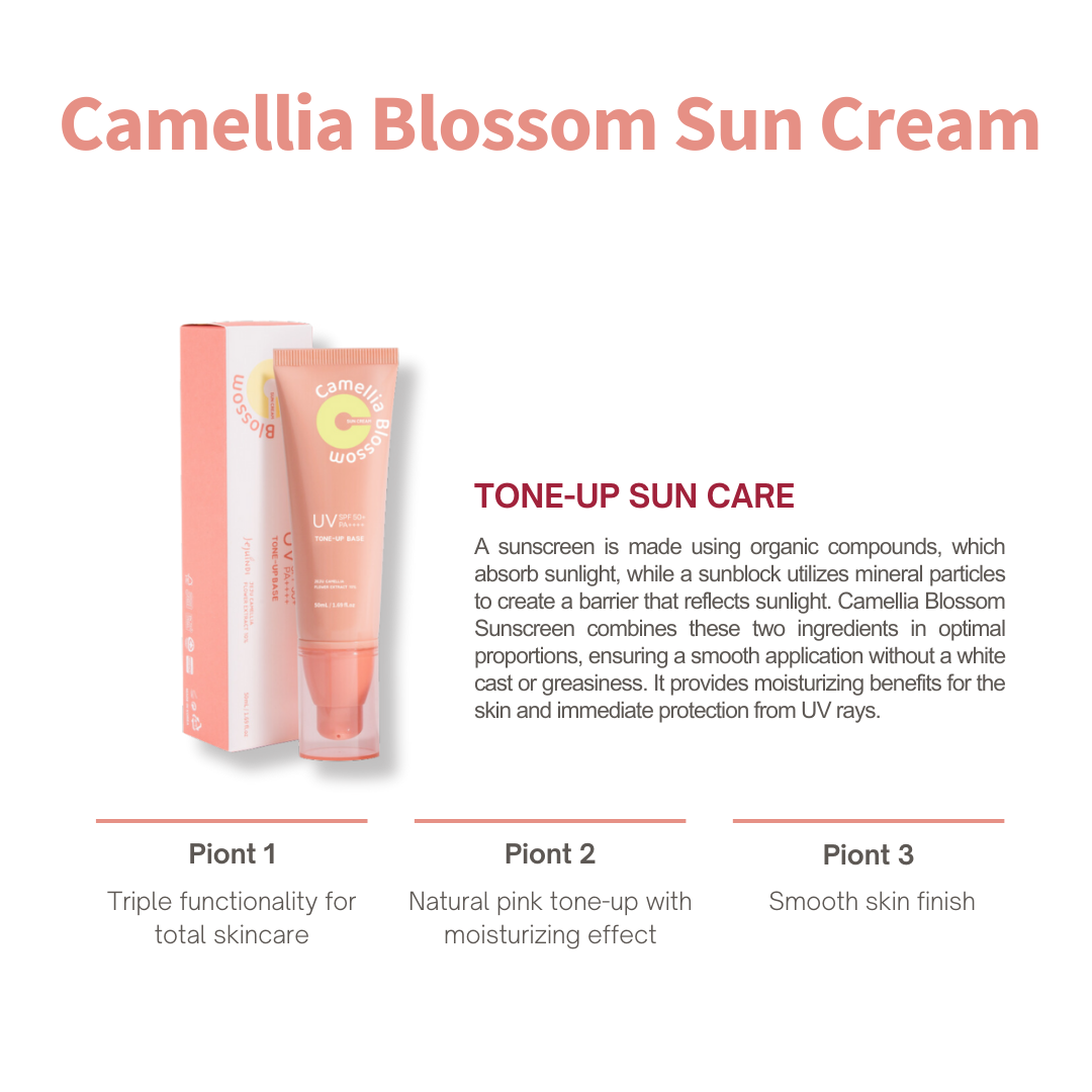 [JEJU INDI] Blossom Sun Cream 50ml - LUUELA