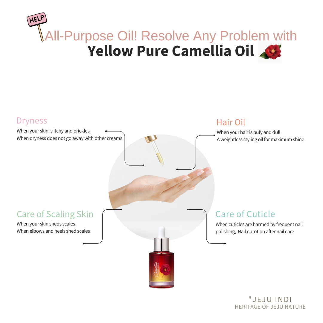 [JEJU INDI] Camellia Original Seed Oil 30ml - LUUELA