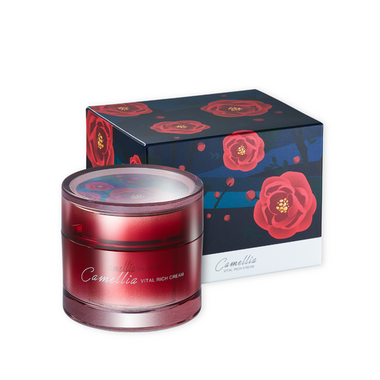 [JEJU INDI] Camellia Vital Rich Cream 50ml - LUUELA
