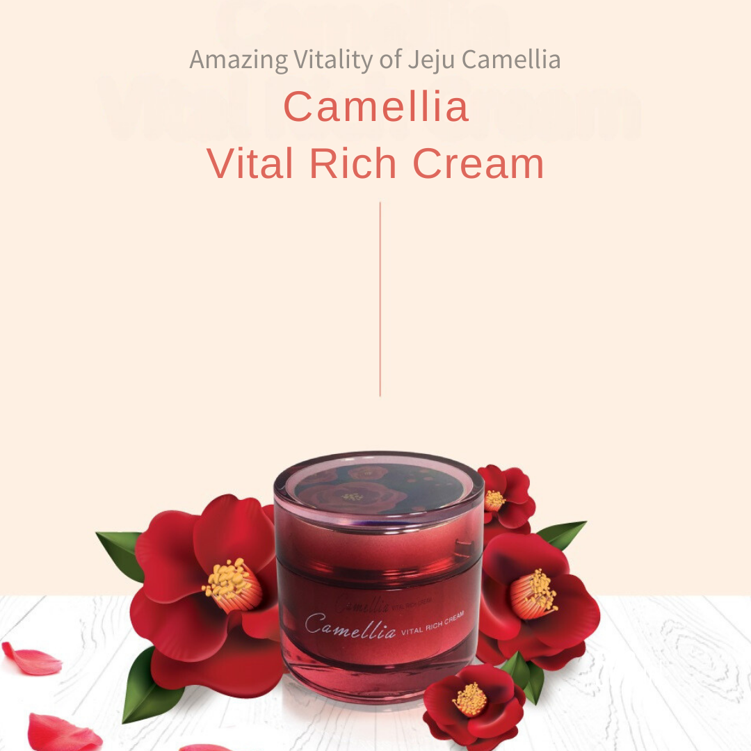 [JEJU INDI] Camellia Vital Rich Cream 50ml - LUUELA