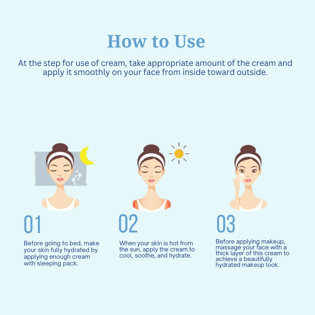 [JEJU INDI] Indigo Moist Gel Cream 80g - LUUELA