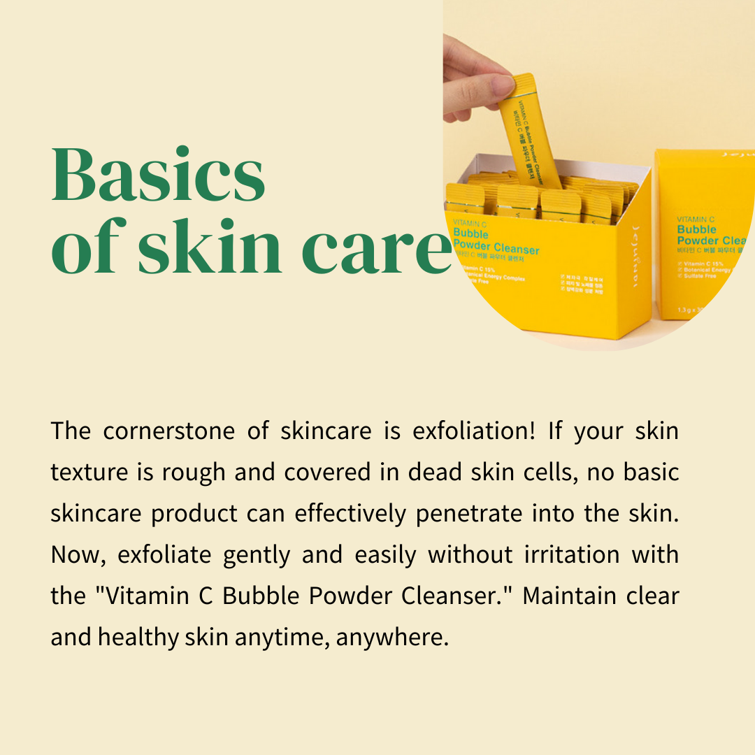 [JEJU INDI] Vitamin C Bubble Powder Cleanser 30ea - LUUELA