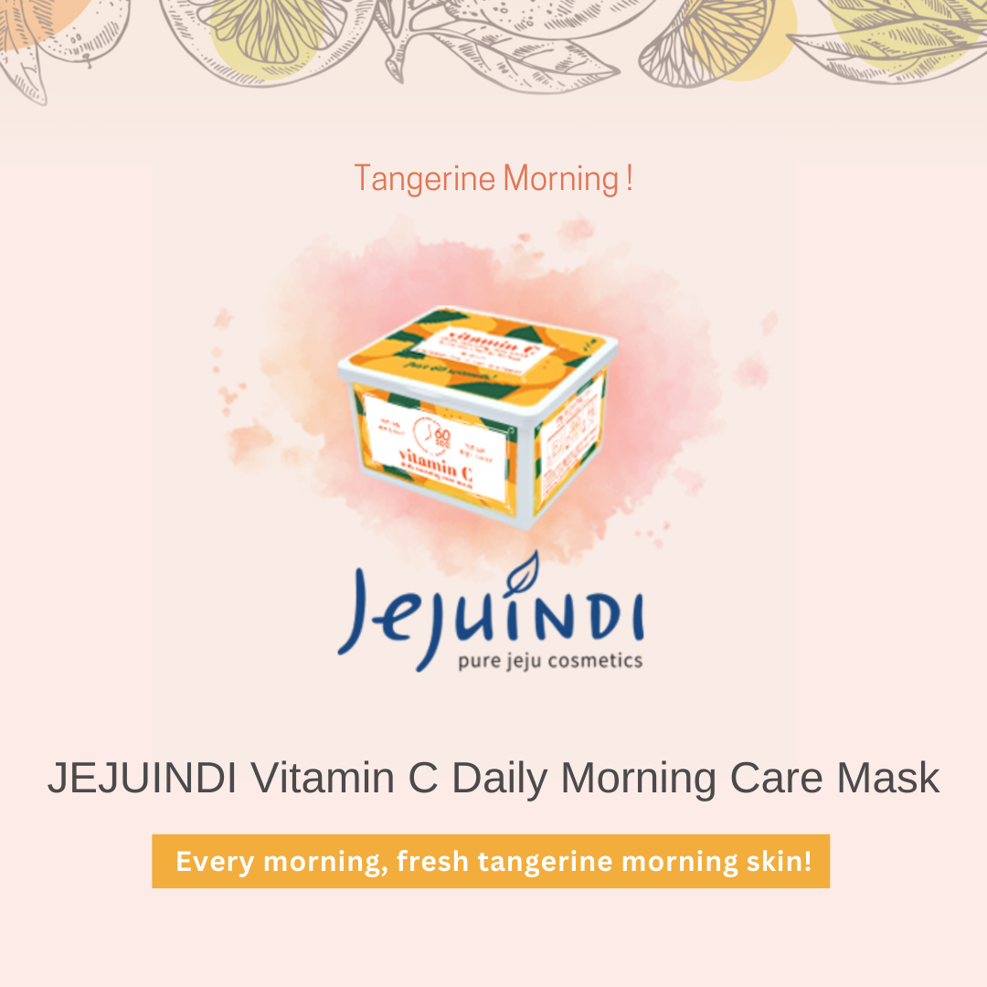 [JEJU INDI] Vitamin C Daily Morning Care Mask 380g - LUUELA