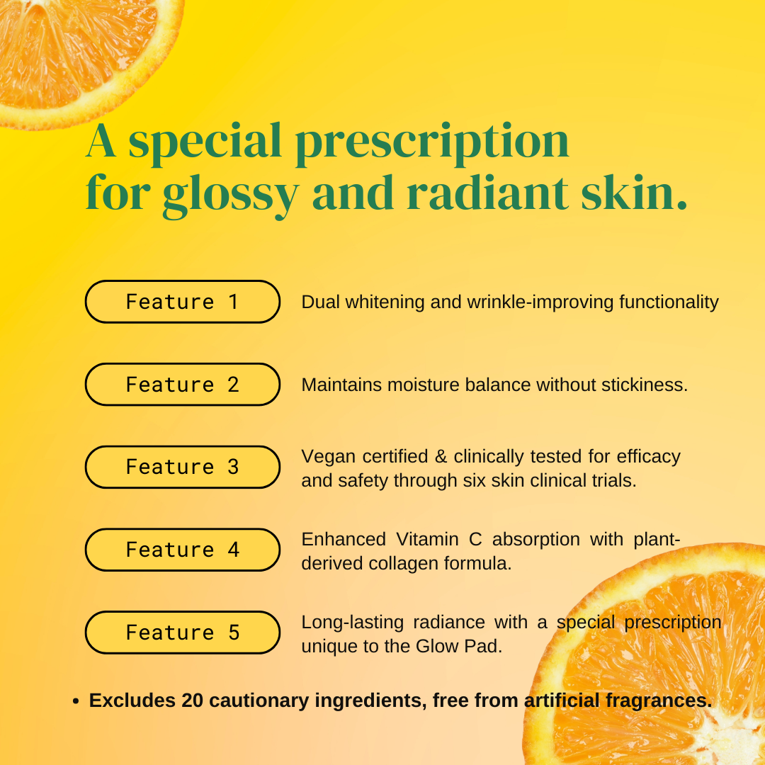 [JEJU INDI] Vitamin C Glossy Jumbo Pad 160ml - LUUELA
