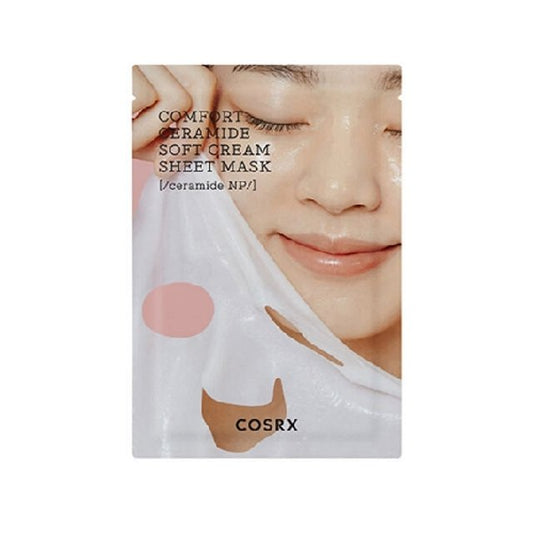 COSRX Balancium Comfort Ceramide Soft Cream Sheet Mask (10 Sheets) - LUUELA