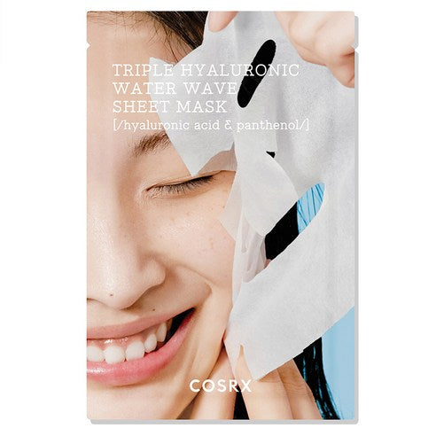 COSRX Hydrium Triple Hyaluronic Water Wave Sheet Mask (10 Sheets) - LUUELA