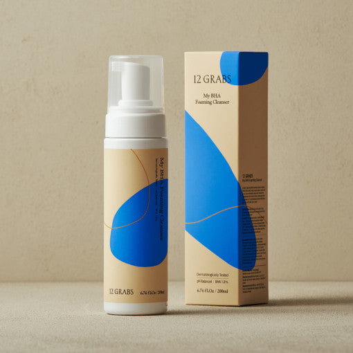 12GRABS My BHA Foaming Cleanser 200ml - LUUELA