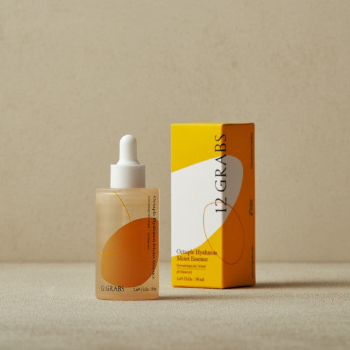 12GRABS Octuple Hyaluron Moist Essence 50ml - LUUELA