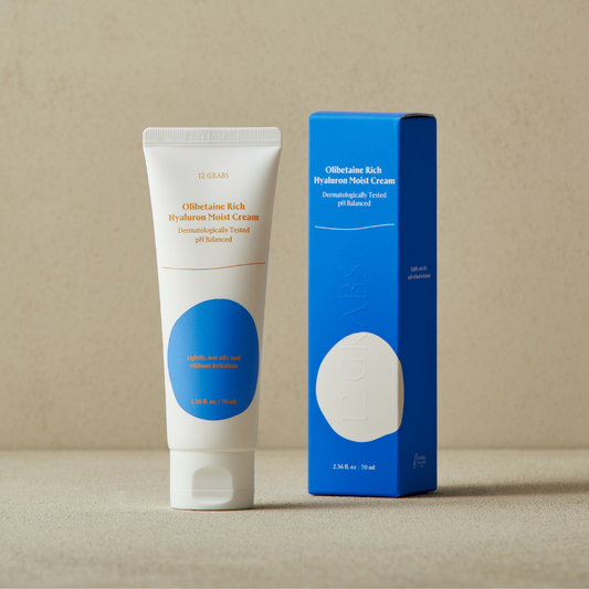 12GRABS Olibetaine Rich Hyaluron Moist Cream 70ml - LUUELA
