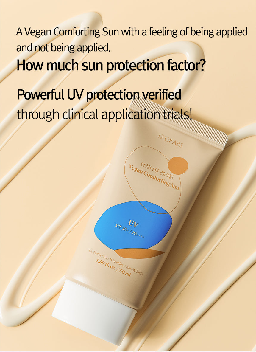 12GRABS Vegan Comforting Sun 50ml - LUUELA