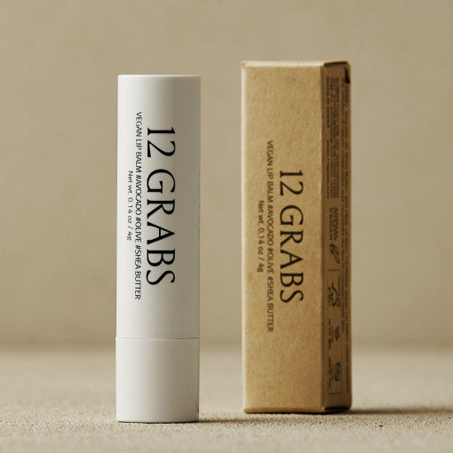 12GRABS Vegan Lip Balm 4g - LUUELA
