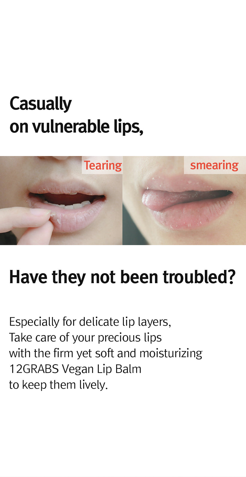12GRABS Vegan Lip Balm 4g - LUUELA