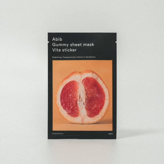 ABIB Gummy sheet mask Vita sticker 27ml - LUUELA