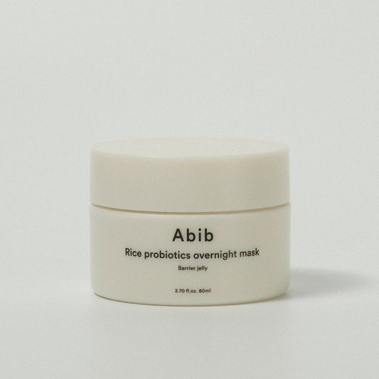 ABIB Rice probiotics overnight mask Barrier jelly 80ml - LUUELA