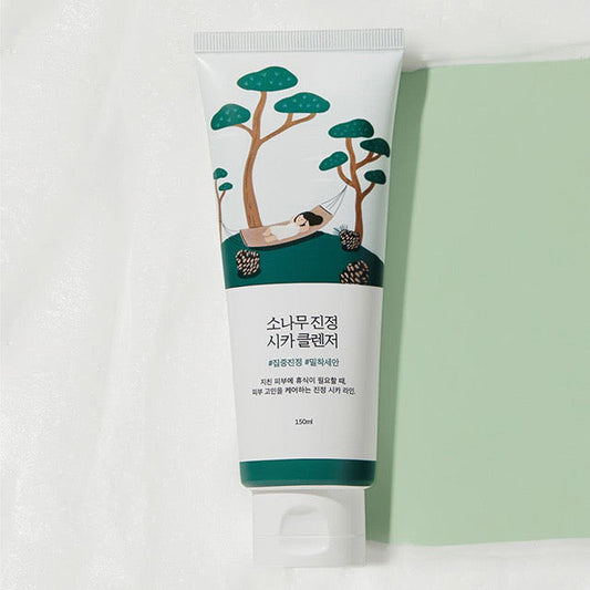 Round Lab Pine Calming Cica Cleanser 150ml - LUUELA