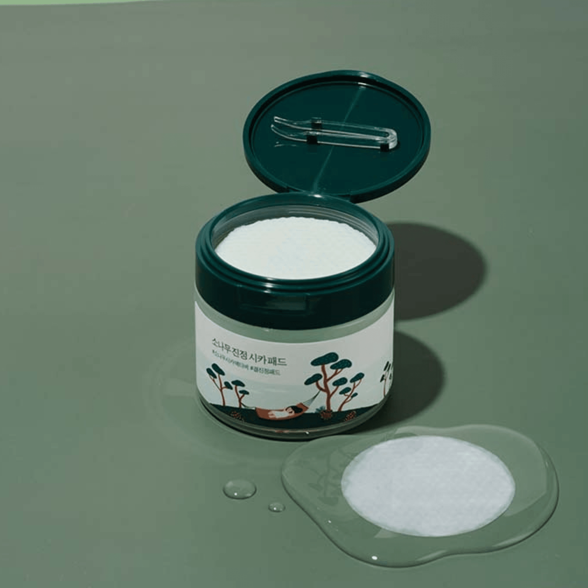 Round Lab Pine Calming Cica Pad 50pcs - LUUELA