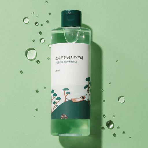 Round Lab Pine Calming Cica Toner 250ml - LUUELA