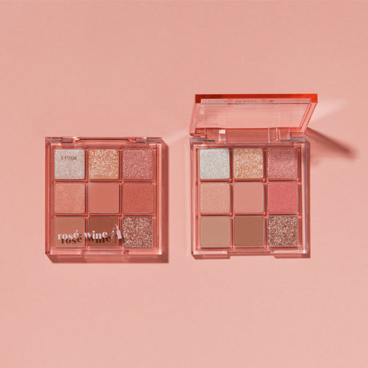 ETUDE Play Color Eyes 9-Color #Rose Wine - LUUELA