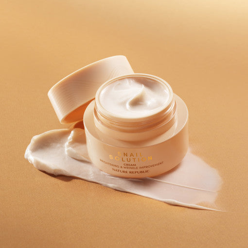 NATURE REPUBLIC Snail Solution Cream 52ml - LUUELA