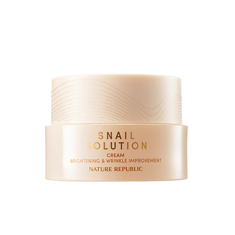 NATURE REPUBLIC Snail Solution Cream 52ml - LUUELA