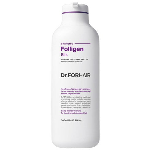 Dr.FORHAIR Folligen Silk Shampoo 500ml - LUUELA