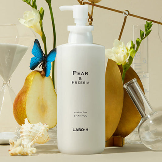 LABO-H Scalp Strengthening Shampoo Hair Loss Care Pear&Freesia 400ml - LUUELA