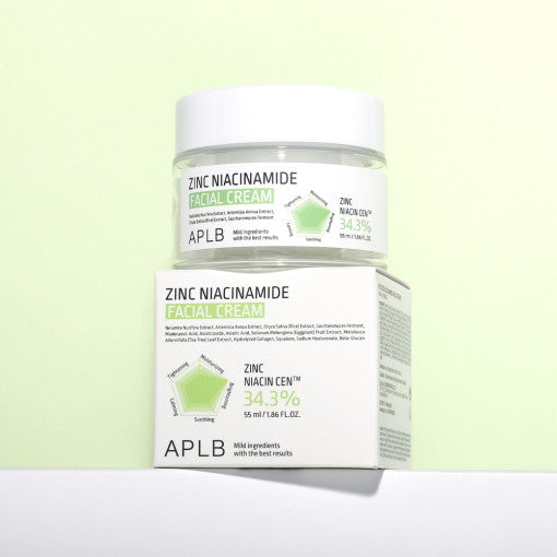 APLB Zinc Niacinamide Facial Cream 55ml - LUUELA