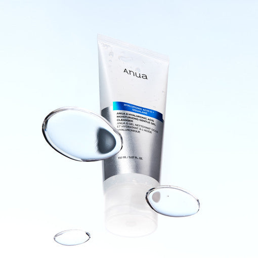Anua 8 Hyaluronic Acid Moisturizing Gentle Gel Cleanser 150ml - LUUELA