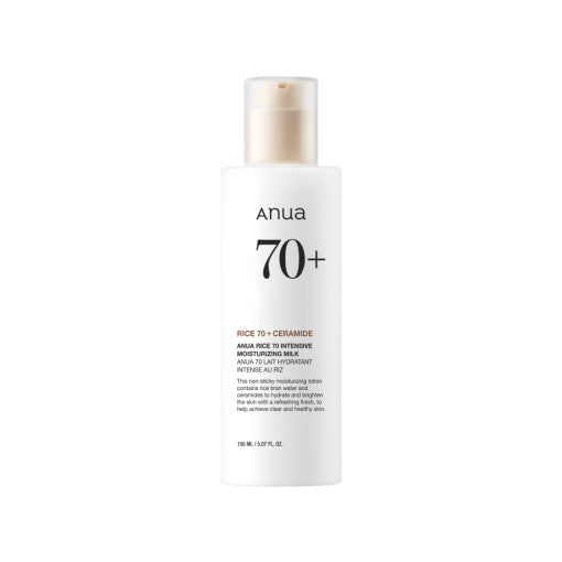 ANUR Rice 70 Intense Moisturizing Milk 150ml - LUUELA