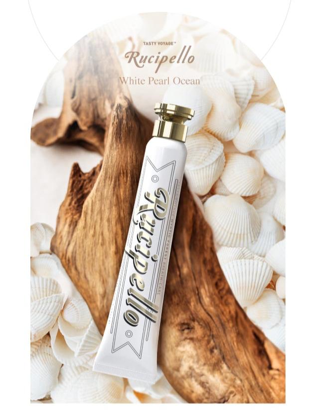 Rucipello WHITE PEARL OCEAN TOOTHPASTE 100g - LUUELA