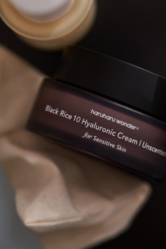 [haruharu wonder] Black Rice 10 Hyaluronic Cream 50ml (Unscented) - LUUELA