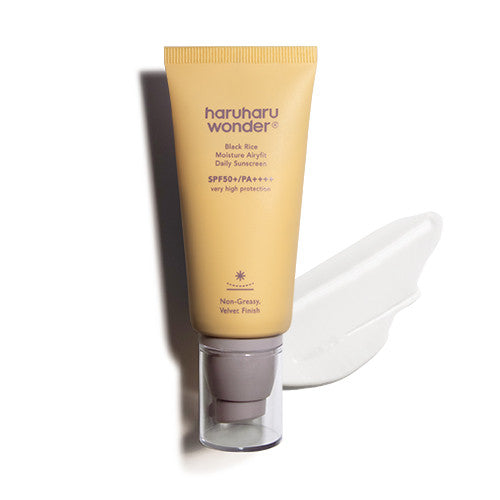 [haruharu wonder] Black Rice Moisture Airyfit Sunscreen SPF50+ 50ml - LUUELA