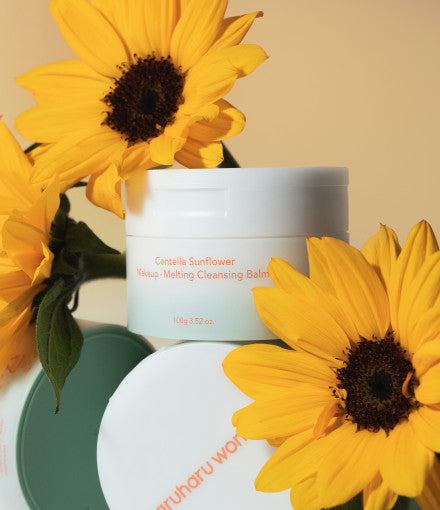 [haruharu wonder] Centella Sunflower Makeup-Melting Cleansing Balm 100g - LUUELA