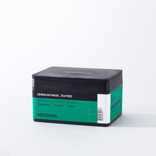 MEDIHEAL Derma 365 Teetree Mask (30 Masks) - LUUELA