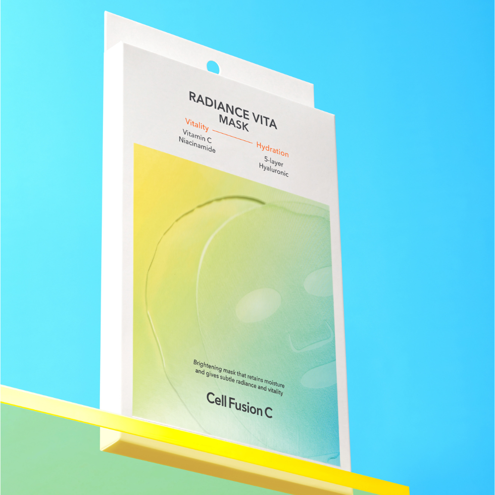[Cell Fusion C]  Radiance Vita Masks (5 sheets) 25ml x 5ea - LUUELA