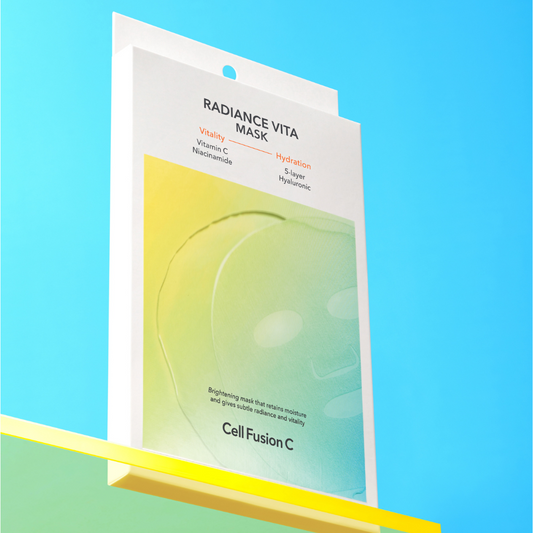 [Cell Fusion C]  Radiance Vita Masks (5 sheets) 25ml x 5ea - LUUELA