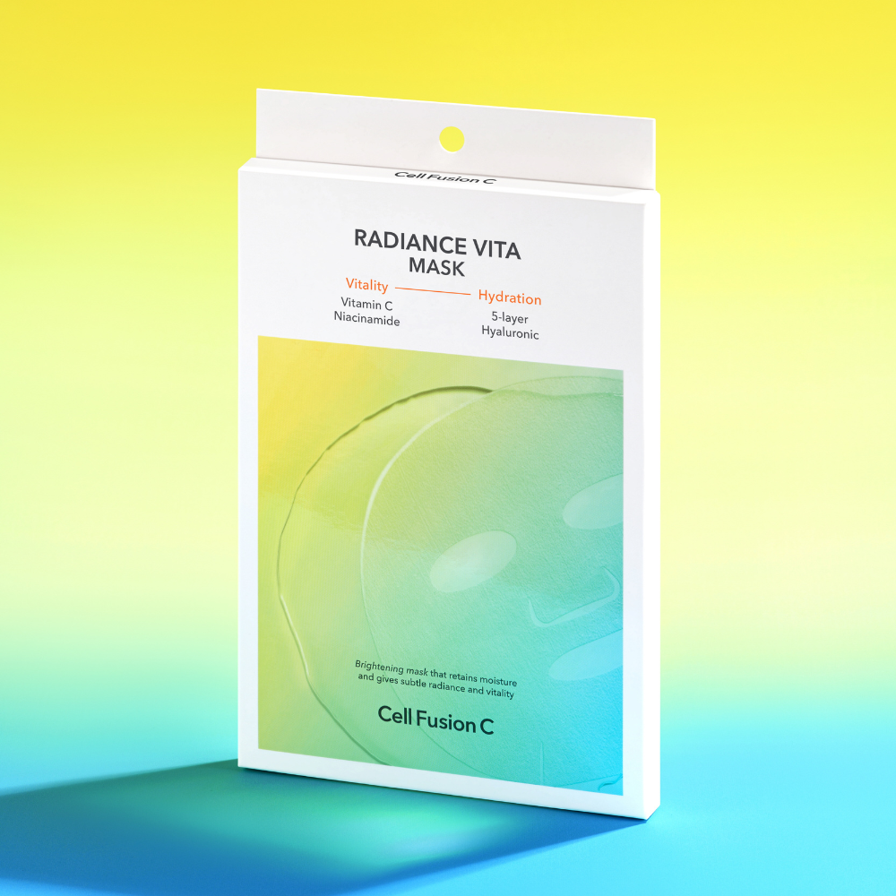 [Cell Fusion C]  Radiance Vita Masks (5 sheets) 25ml x 5ea - LUUELA
