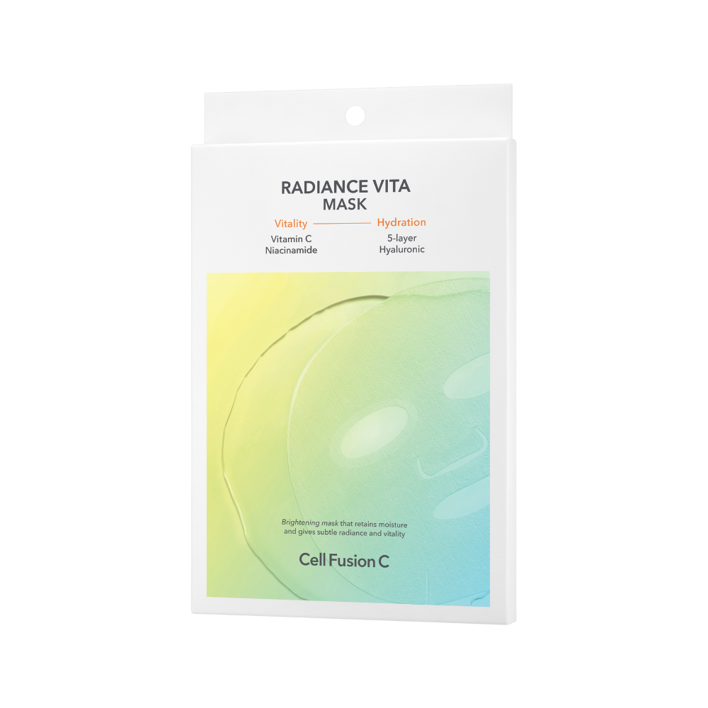[Cell Fusion C]  Radiance Vita Masks (5 sheets) 25ml x 5ea - LUUELA