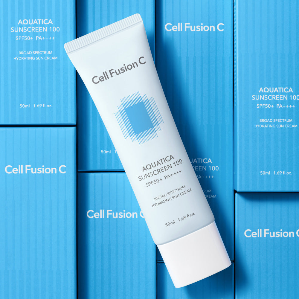 [Cell Fusion C] Aquatica Sunscreen SPF50+ / PA++++ 50ml - LUUELA