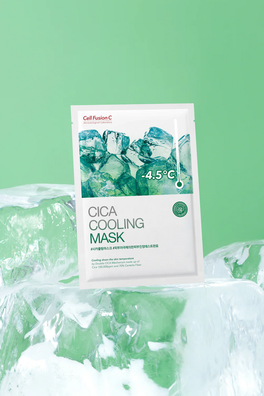 [Cell Fusion C] Cica Cooling Mask 27g X 5 sheets - LUUELA