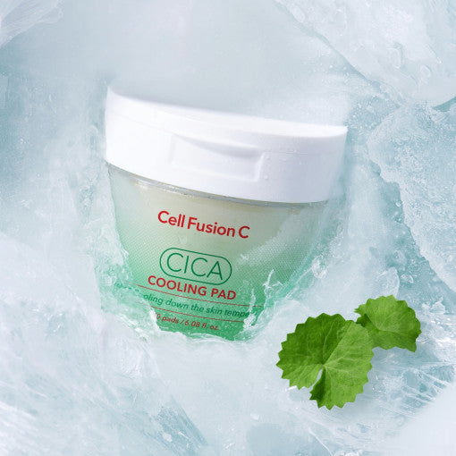 [Cell Fusion C] Cica Cooling Pad (70 Pads) 180ml - LUUELA