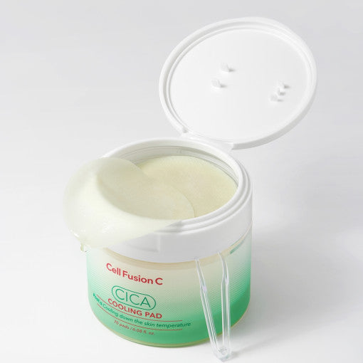 [Cell Fusion C] Cica Cooling Pad (70 Pads) 180ml - LUUELA